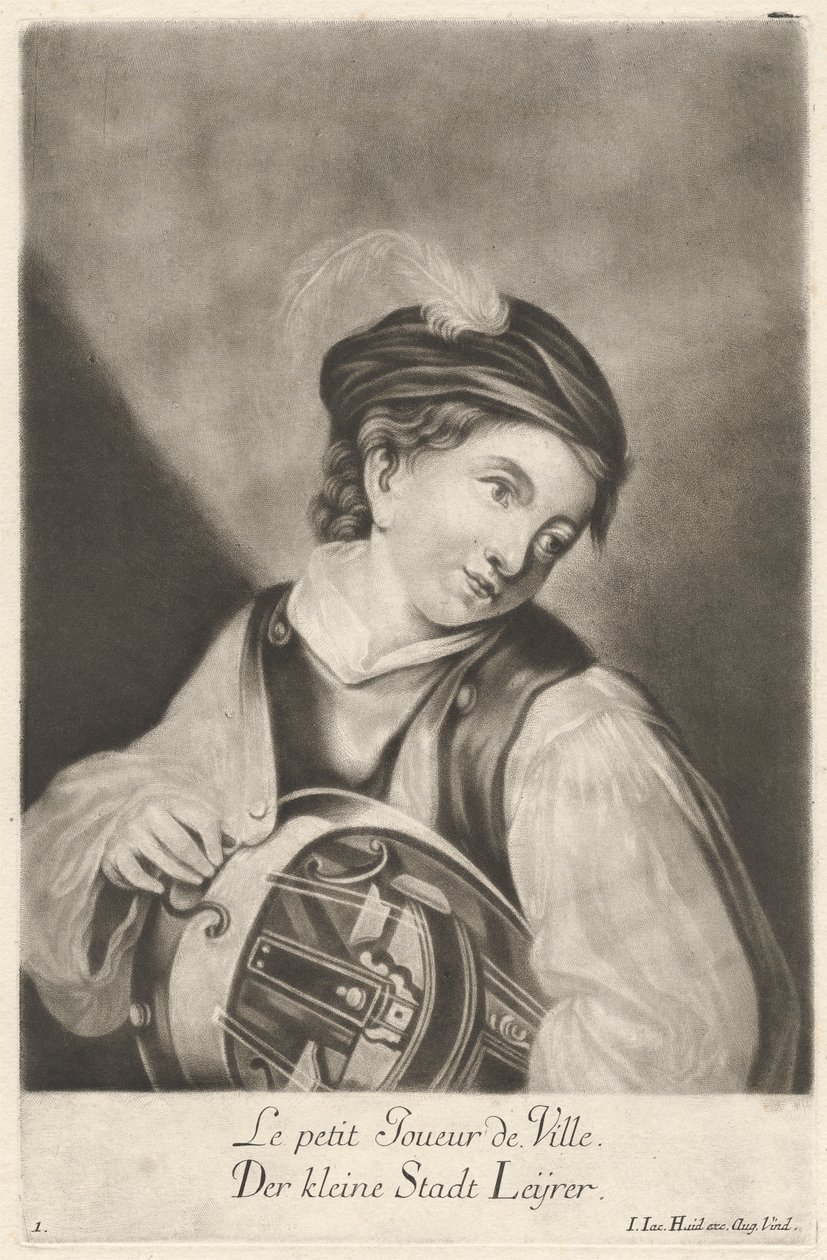 Hráč z malého města od Johann Jacobus Haid