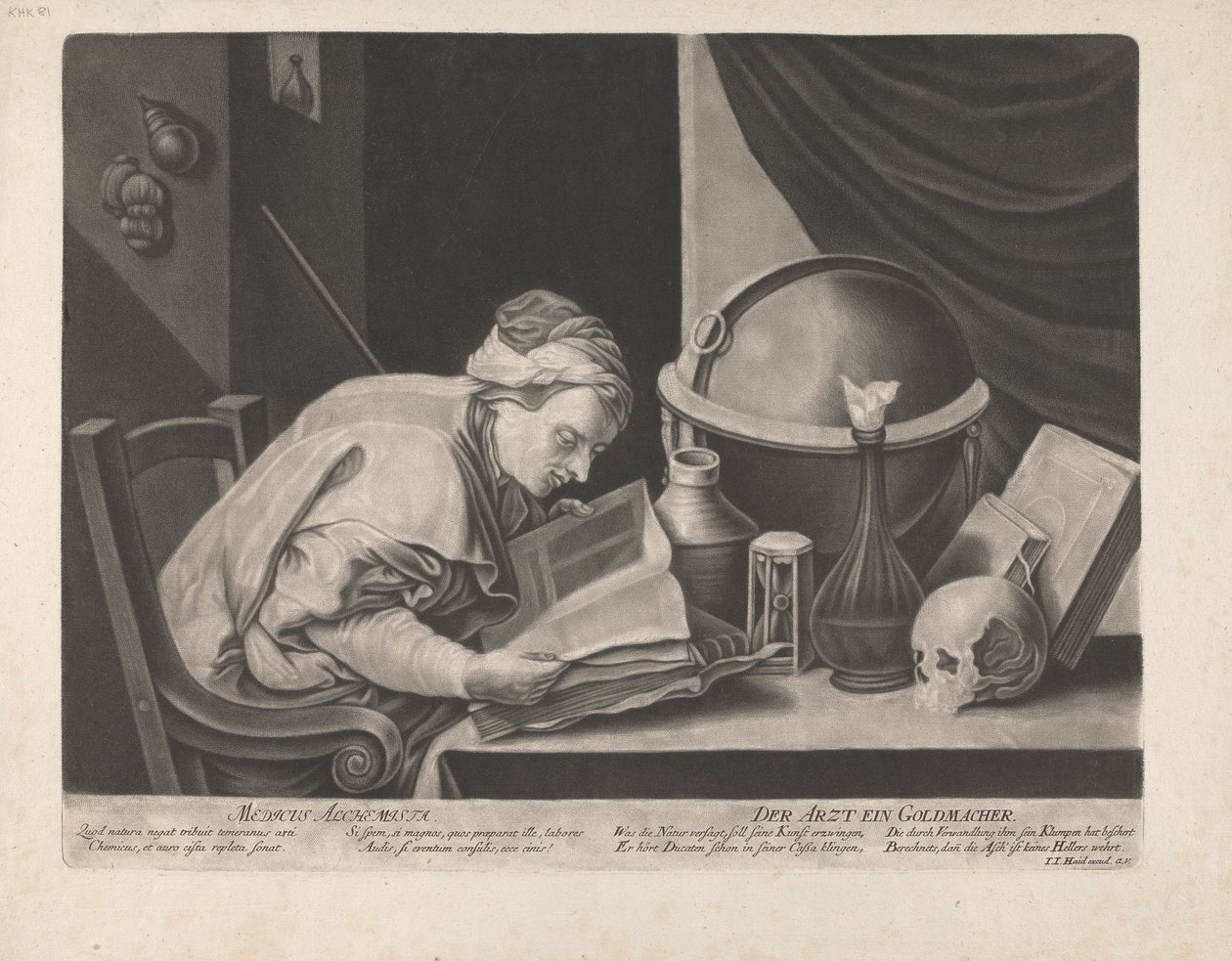 Doktor alchymista od Johann Jacobus Haid