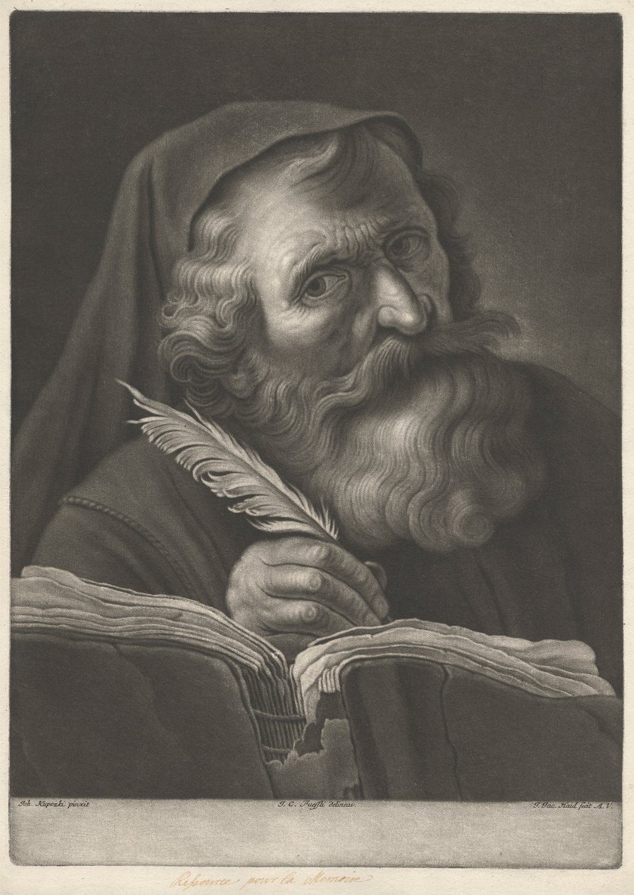 zdroj pro paměť od Johann Jacobus Haid