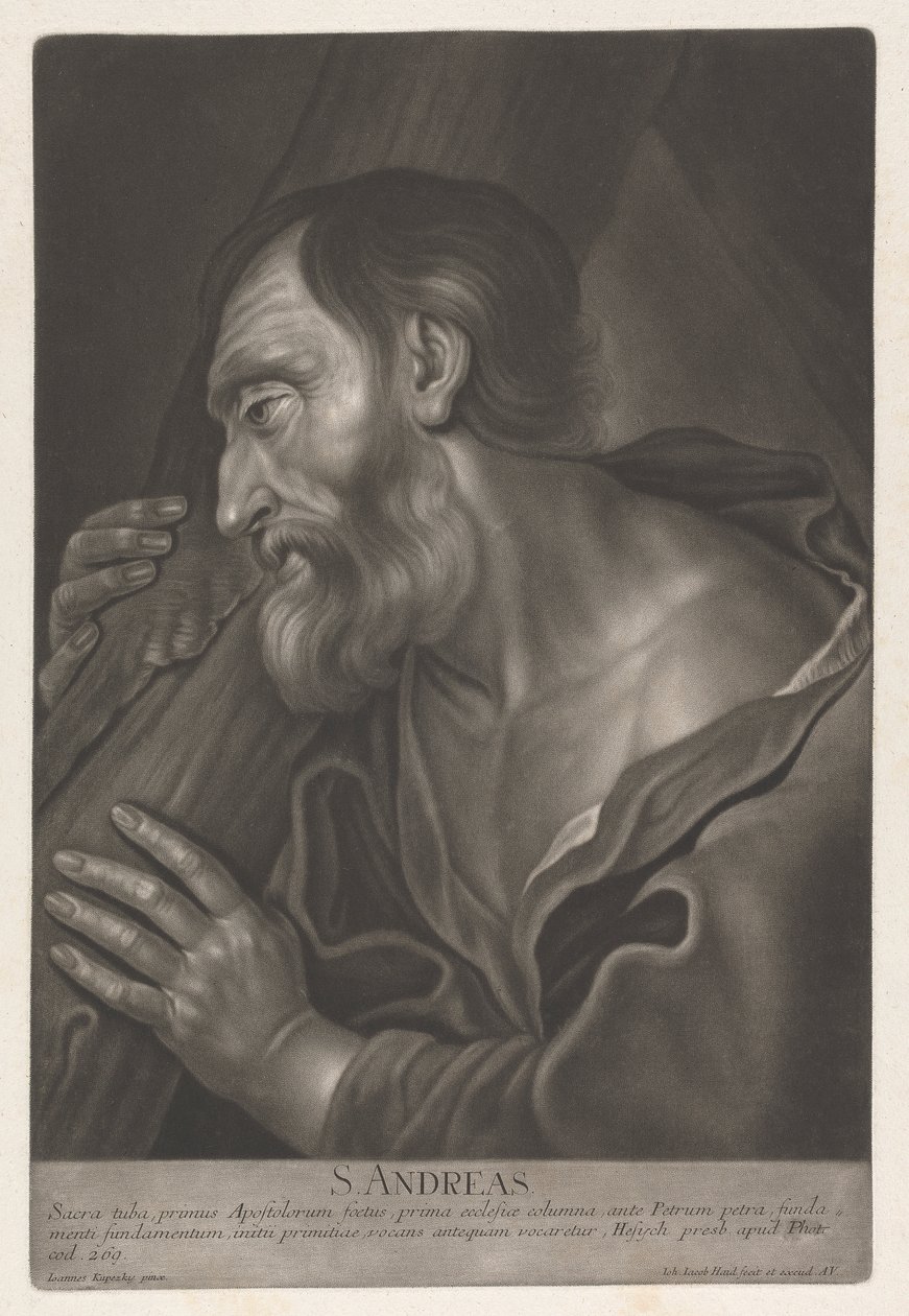 S. Andreas od Johann Jacobus Haid