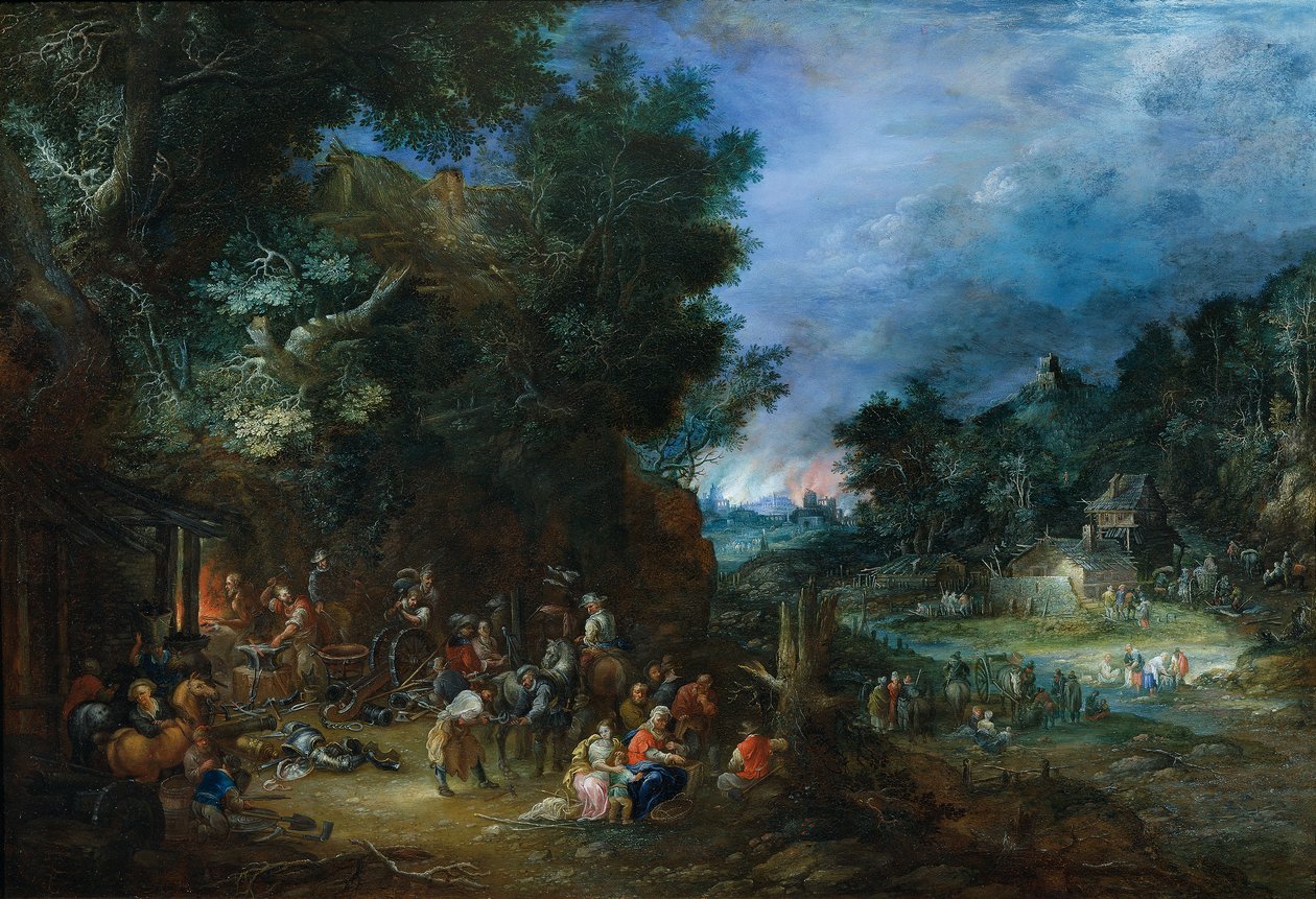 oheň od Johann Jakob Hartmann