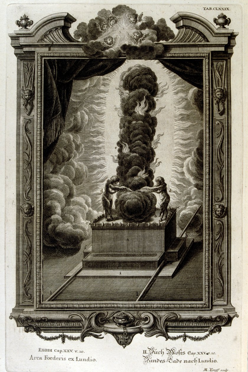 Svatá archa úmluvy od Johann Jakob Scheuchzer