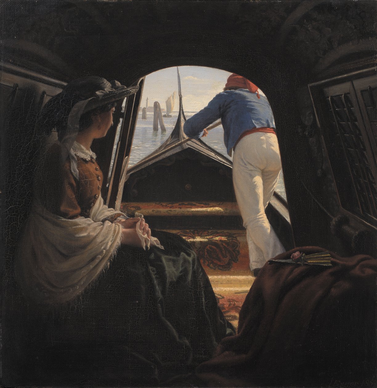 Gondola od Johann Julius Exner