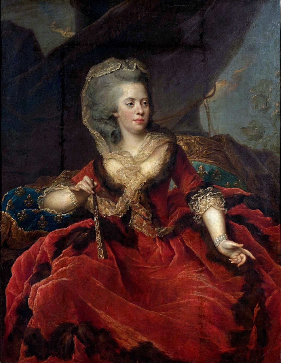 Johann Julius Heinsius - Madame Adélaïde od Johann Julius Heinsius