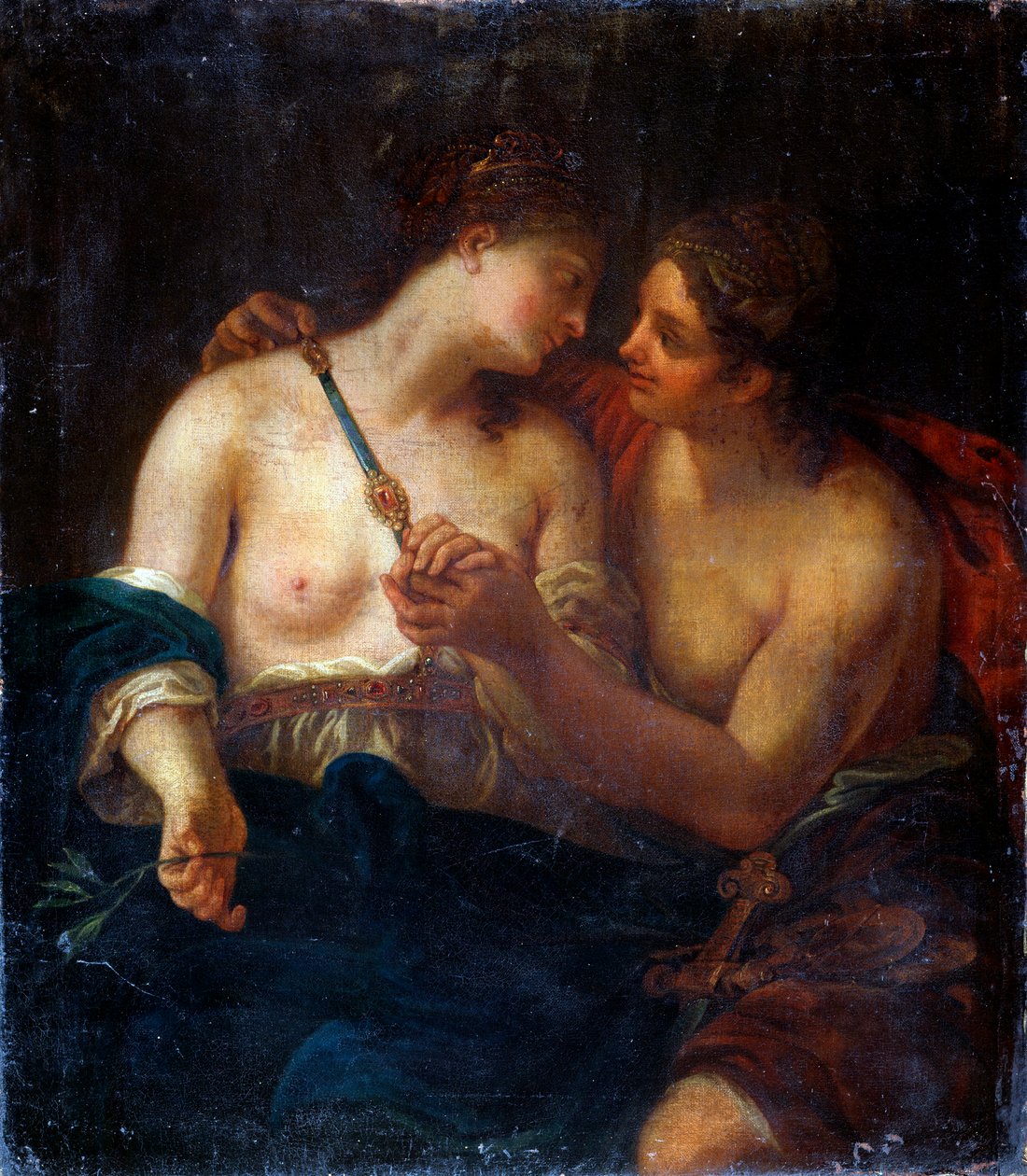 Alegorie míru, 17. století. od Johann Karl Loth