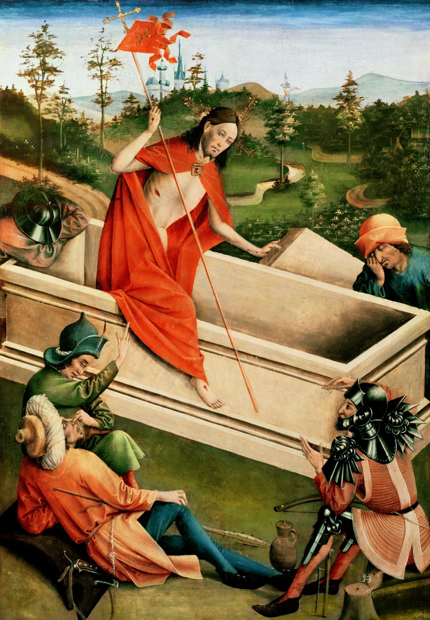 Vzkříšení, 1456 od Johann Koerbecke