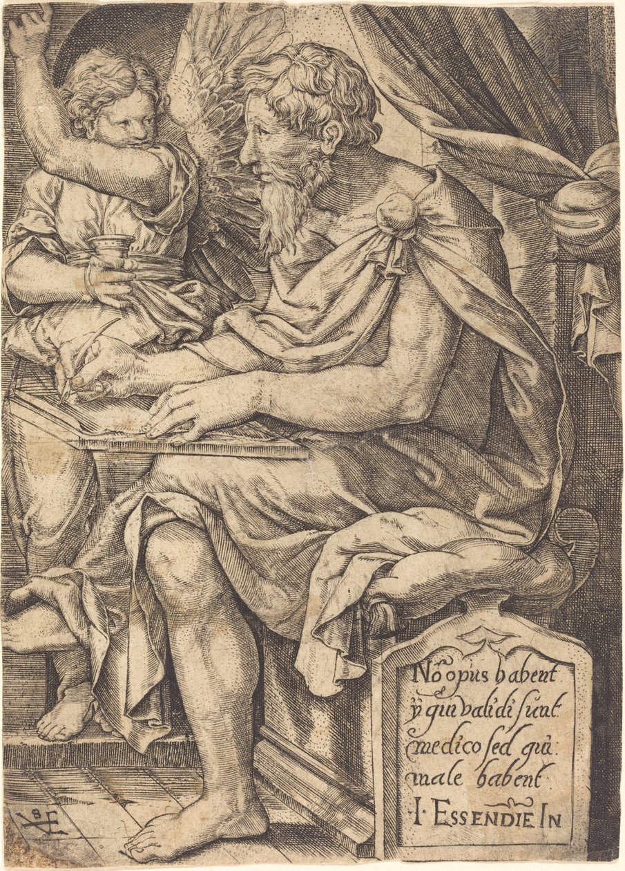 Svatý Matěj od Johann Ladenspelder