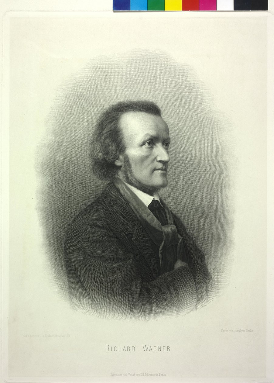 Richard Wagner od Johann Lindner