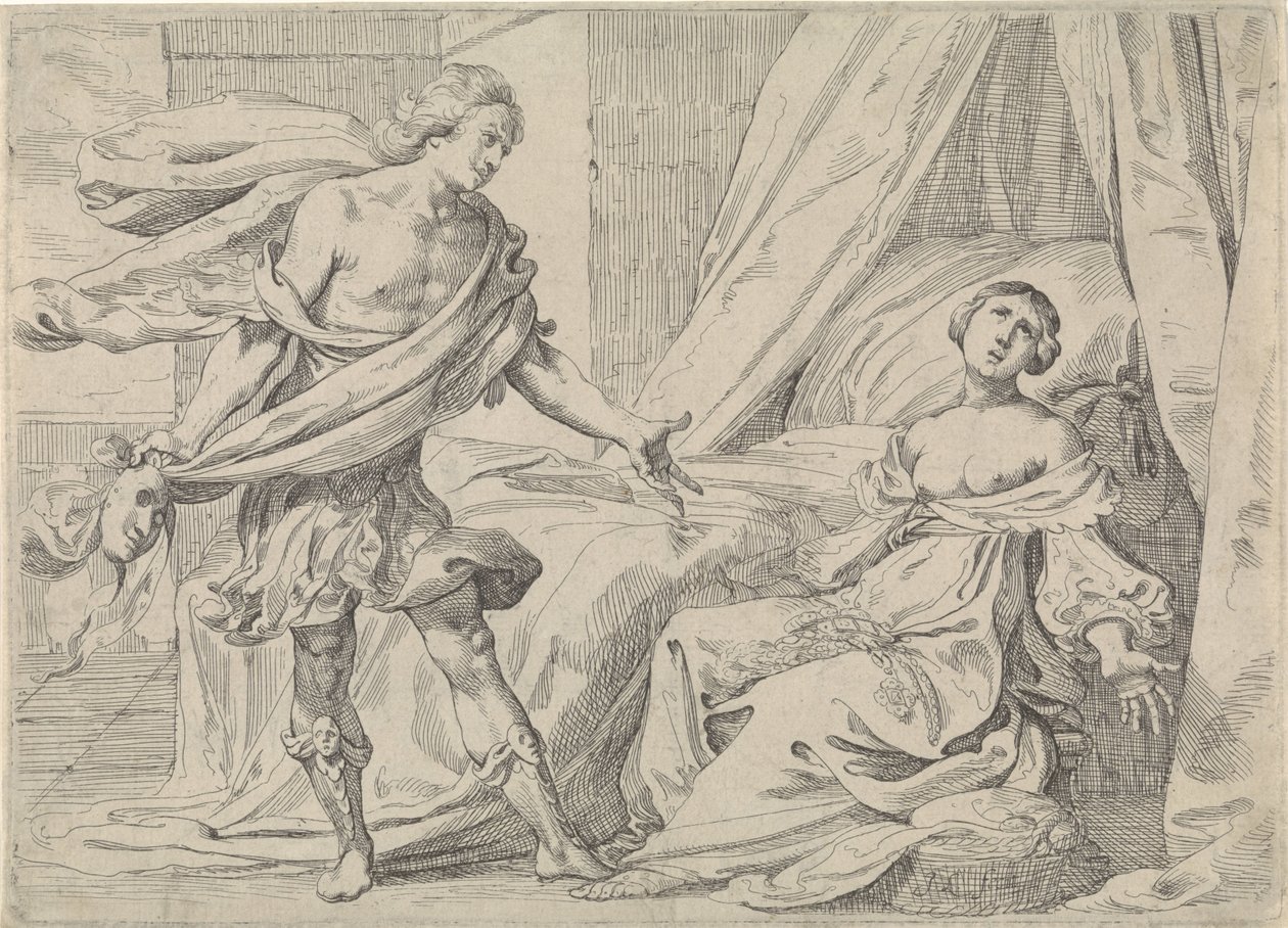 Cephalus se dá Procrisovi poznat od Johann Liss
