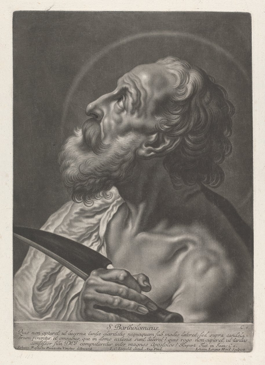 Bartoloměje od Johann Lorenz Haid