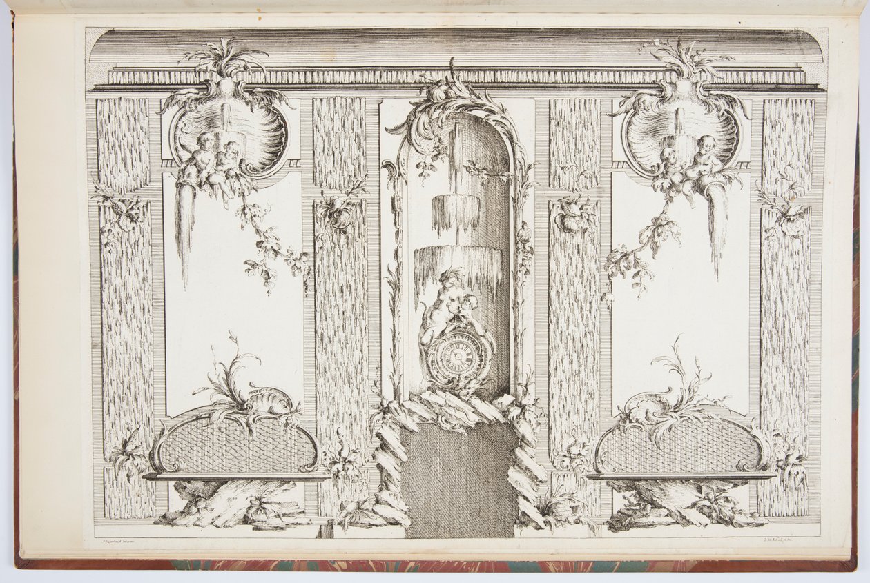 Design pro obrazovku od Johann Michael Hoppenhaupt II