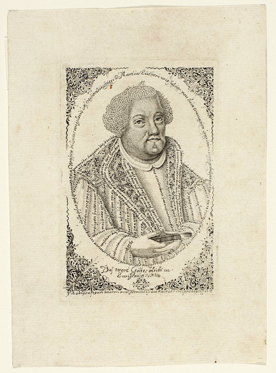 Martin Luther od Johann Michael Puchler