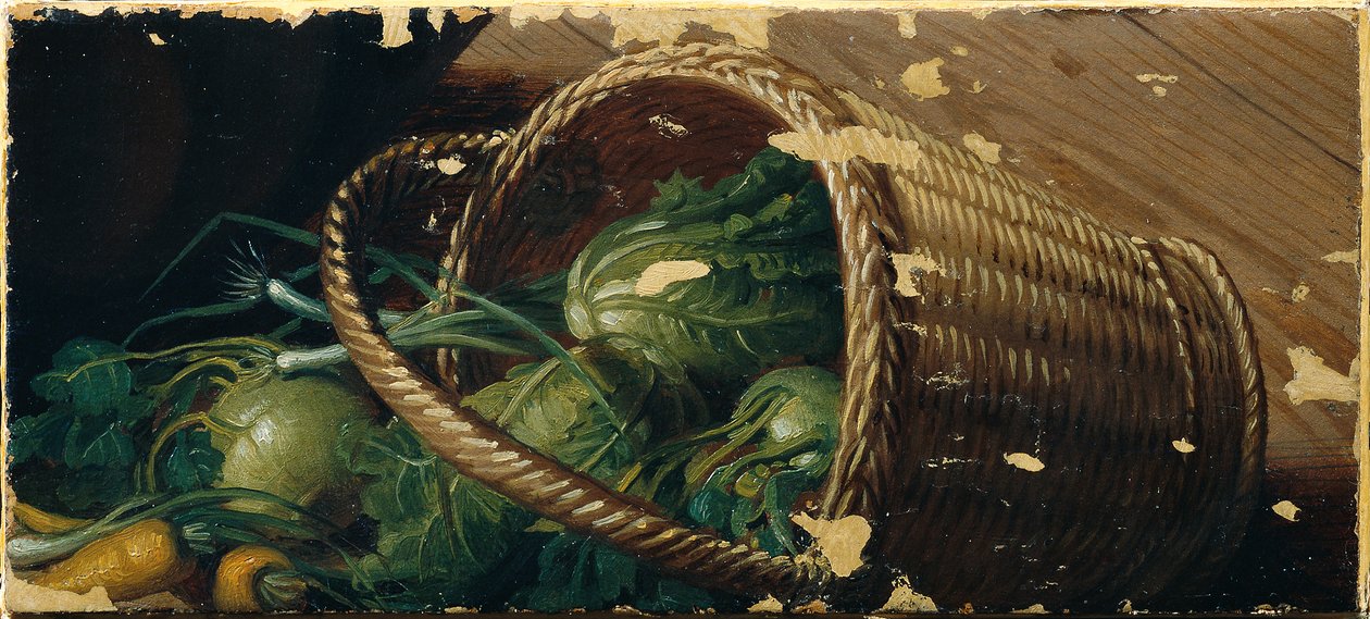 Košík na zeleninu (fragment) od Johann Peter Krafft