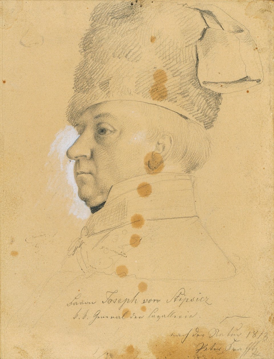Generál Joseph Baron von Stipsicz od Johann Peter Krafft