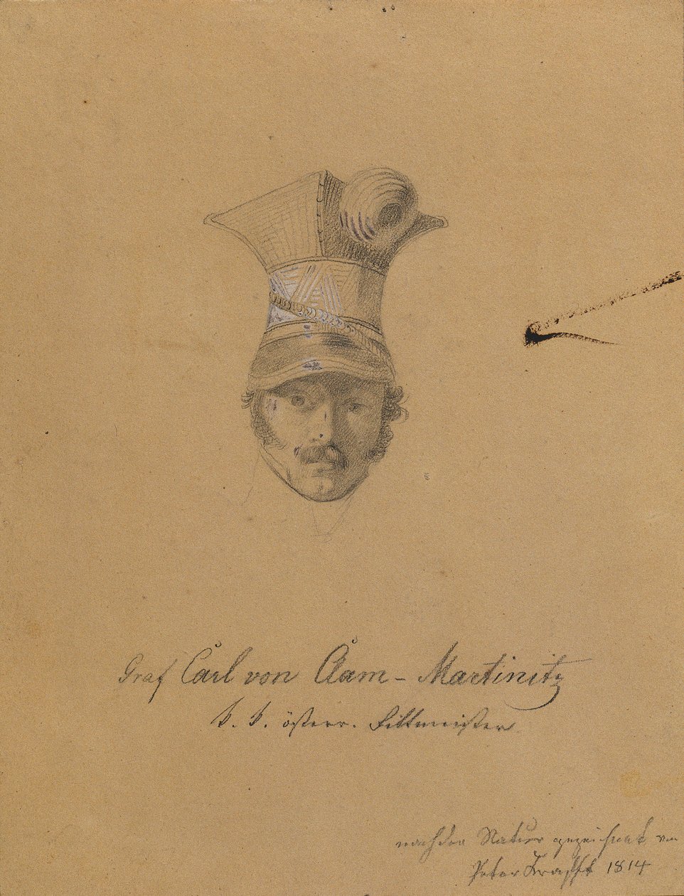 Graf Karl von Clam-Martinez od Johann Peter Krafft