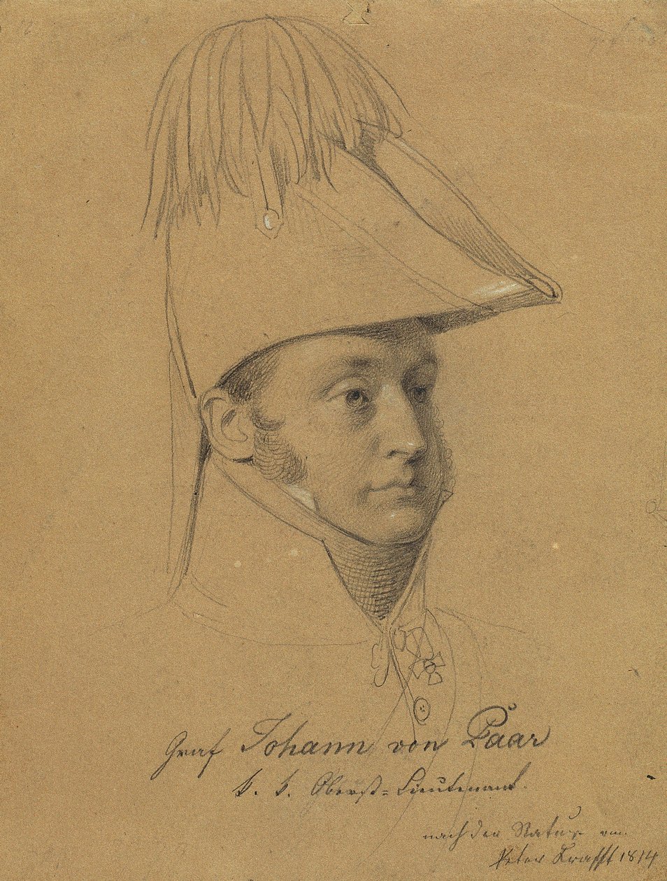 hrabě Johann von Paar od Johann Peter Krafft
