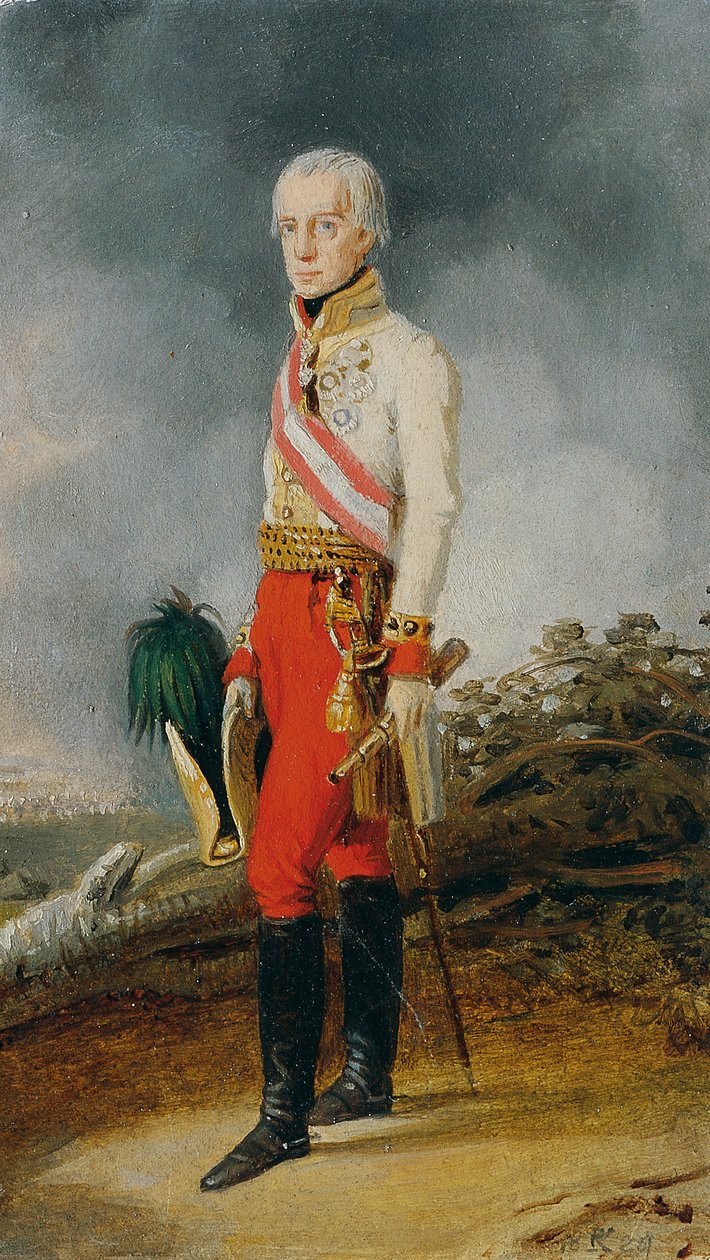 Rakouský císař František I od Johann Peter Krafft