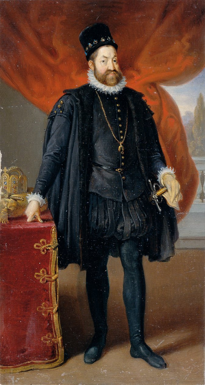 císař Rudolf II. od Johann Peter Krafft