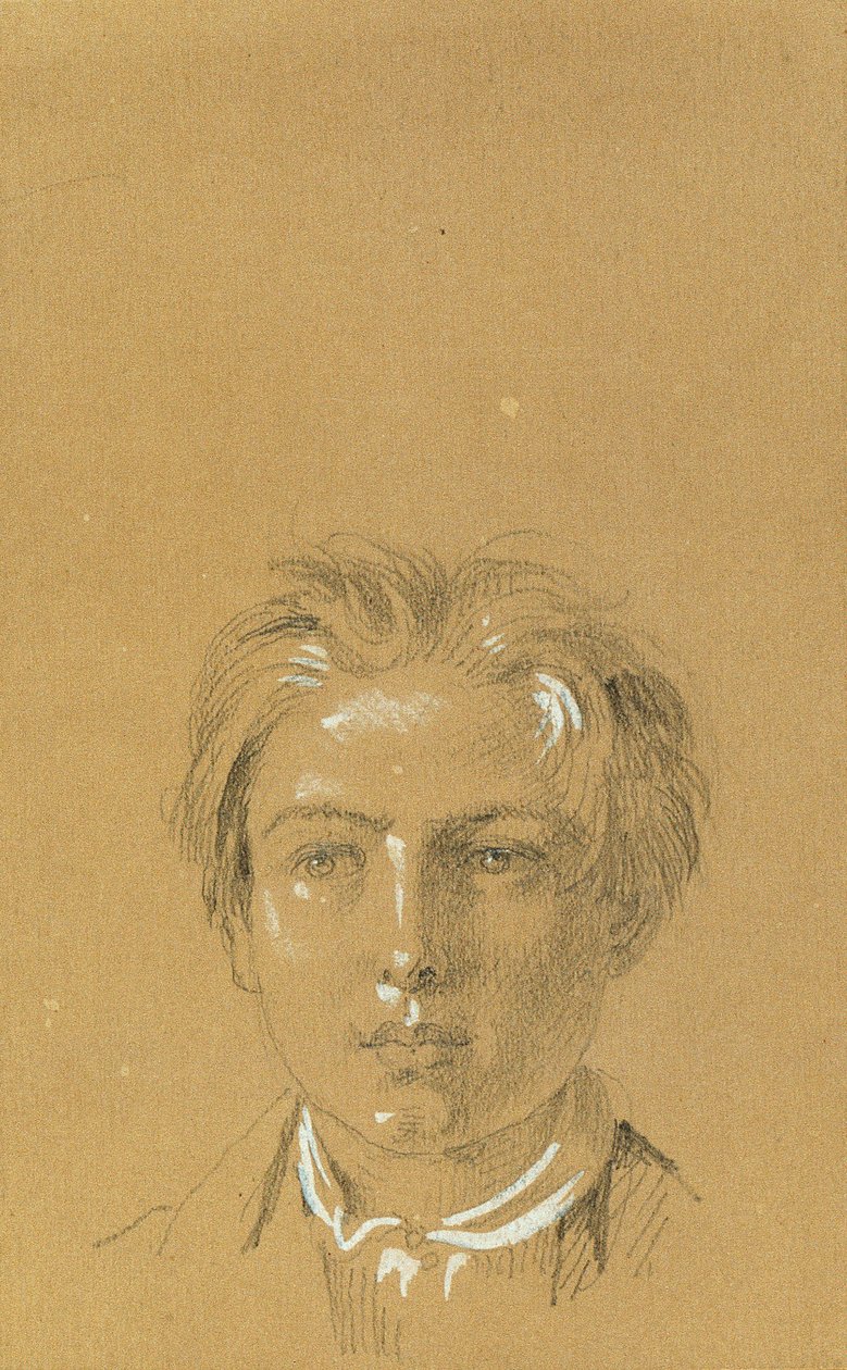 hlava chlapce od Johann Peter Krafft