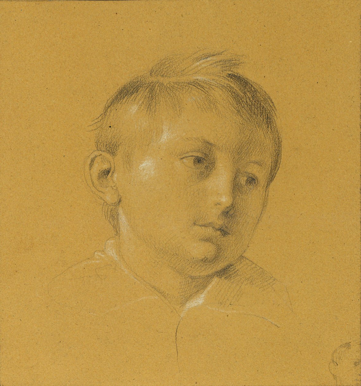 hlava chlapce od Johann Peter Krafft