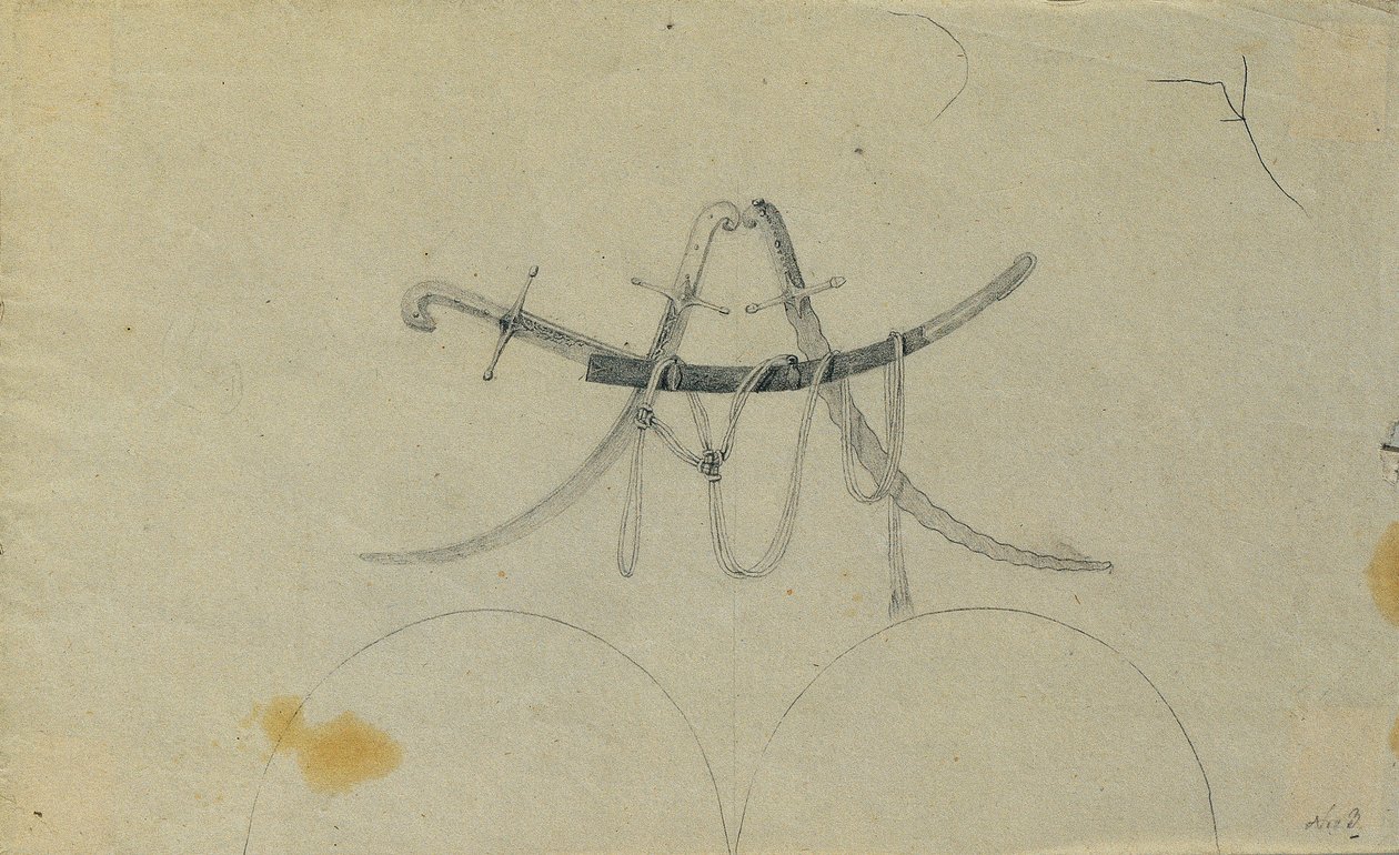 Studujte se Sabres od Johann Peter Krafft