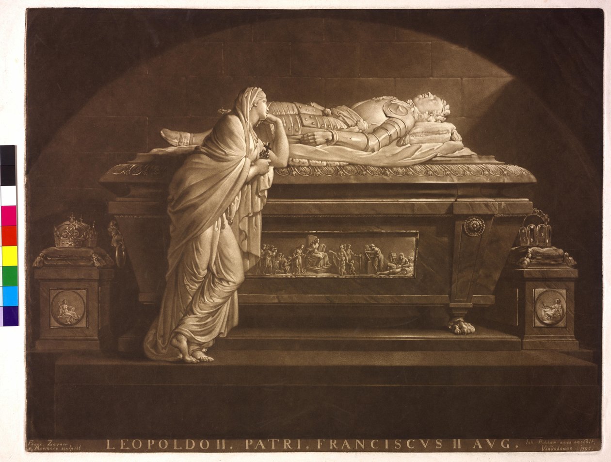 Císař Svaté říše římské Leopold II. od Johann Peter Pichler
