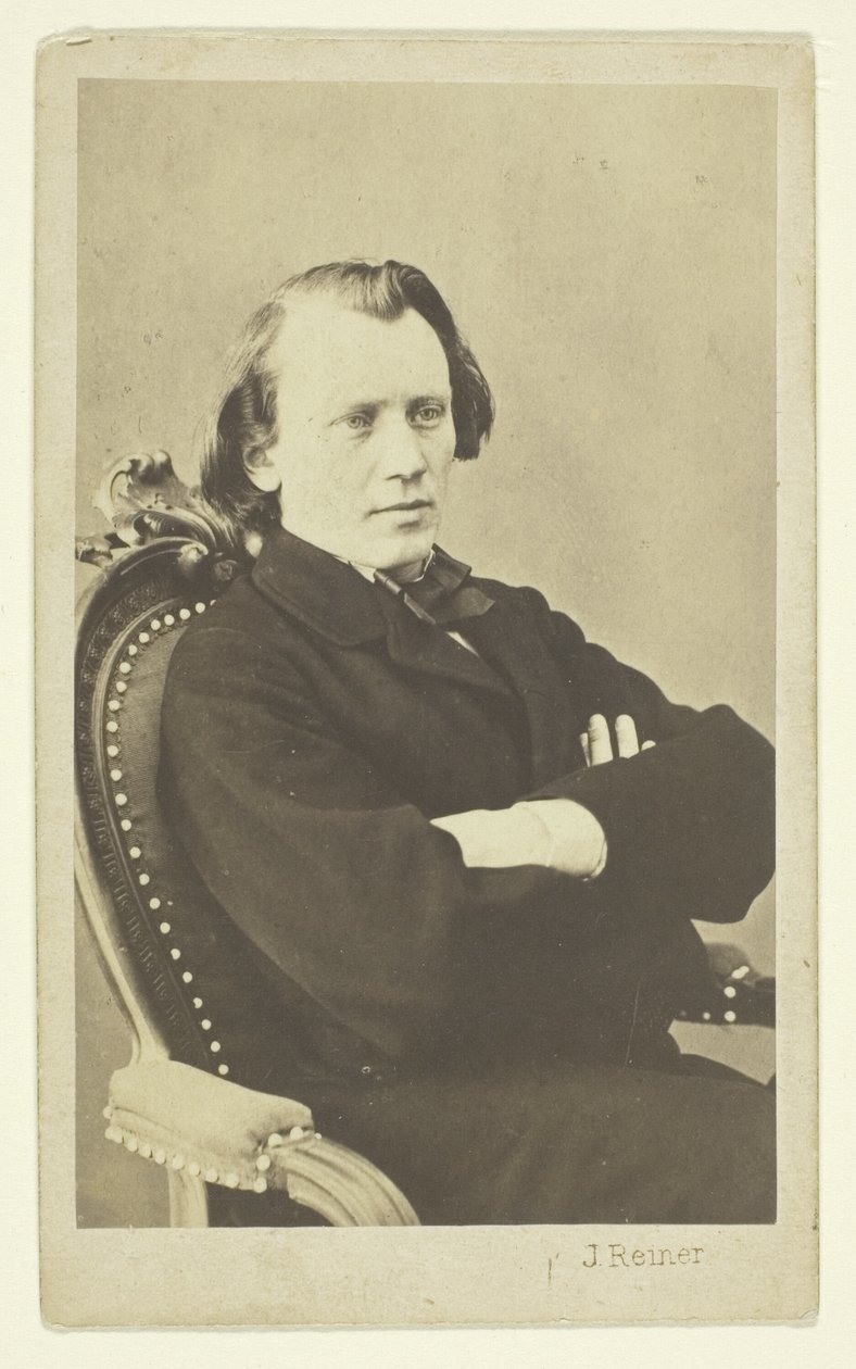 Portrét Brahmse od Johann Reiner