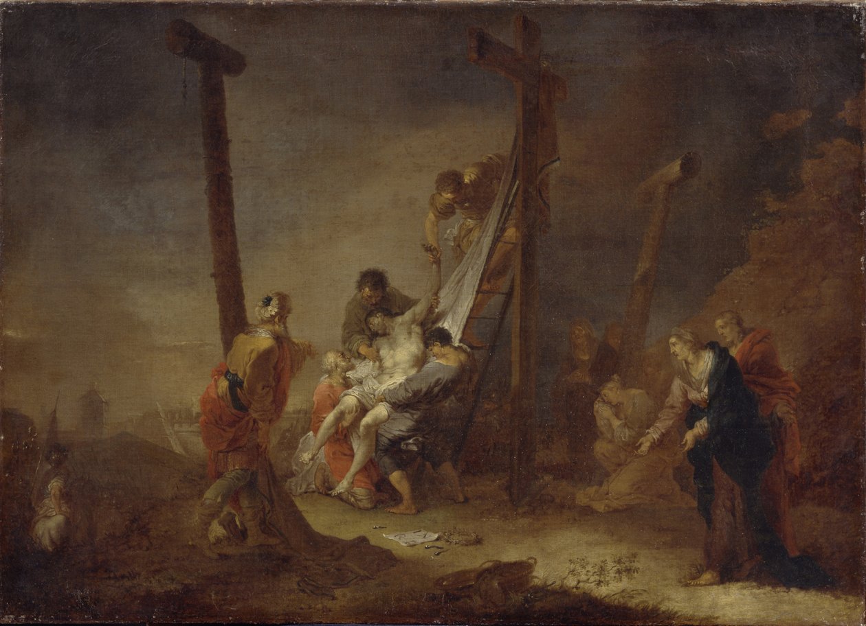 Sestup z kříže od Johann Rosso Januarius Zick