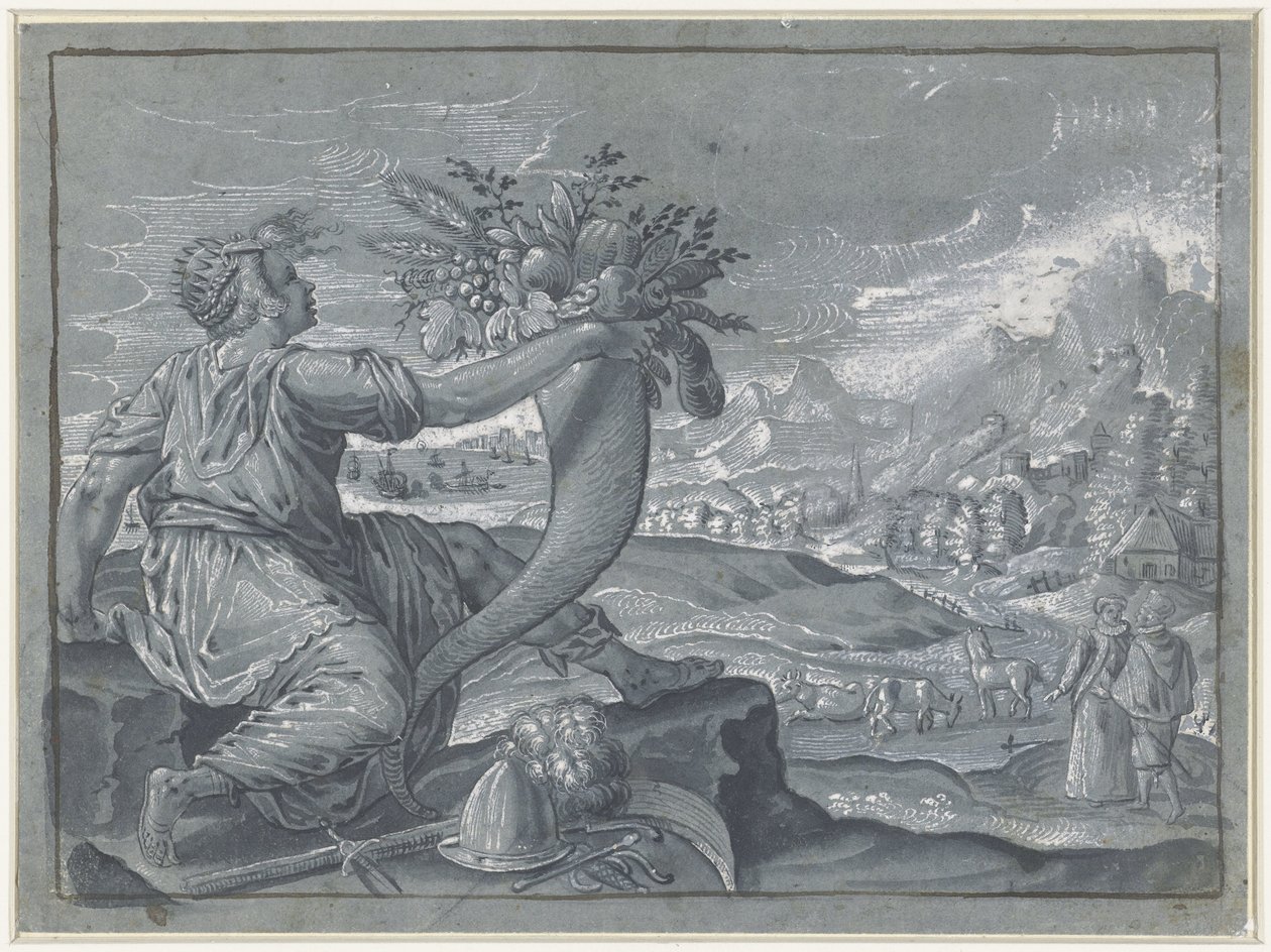 Evropa od Johann Sadeler (I)
