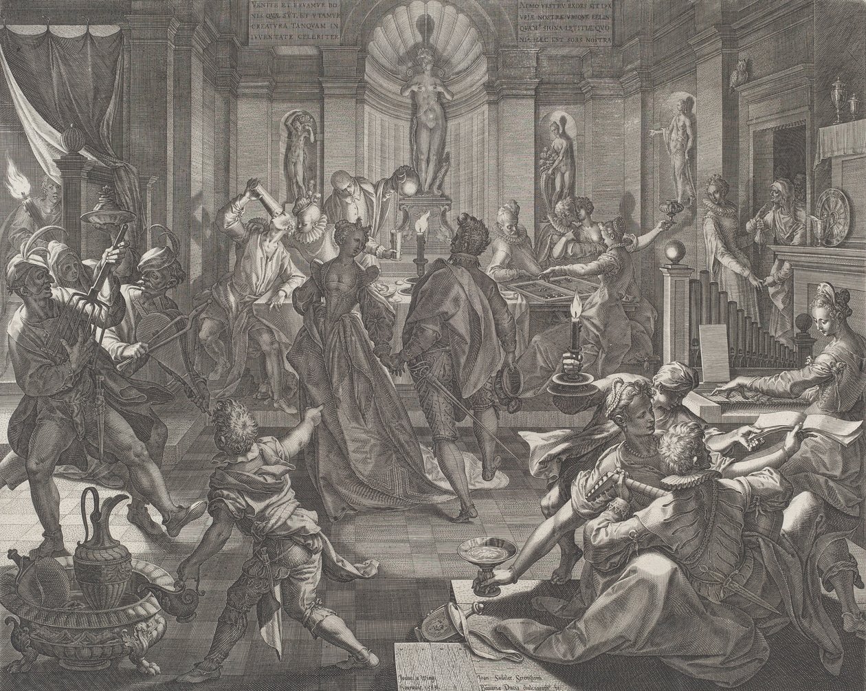 Dům potěšení, 1588. od Johann Sadeler I