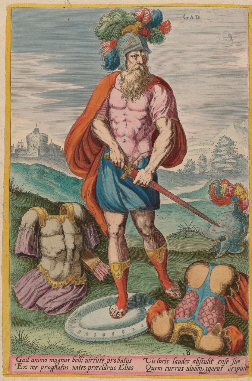 Gad, c. 1585. od Johann Sadeler I