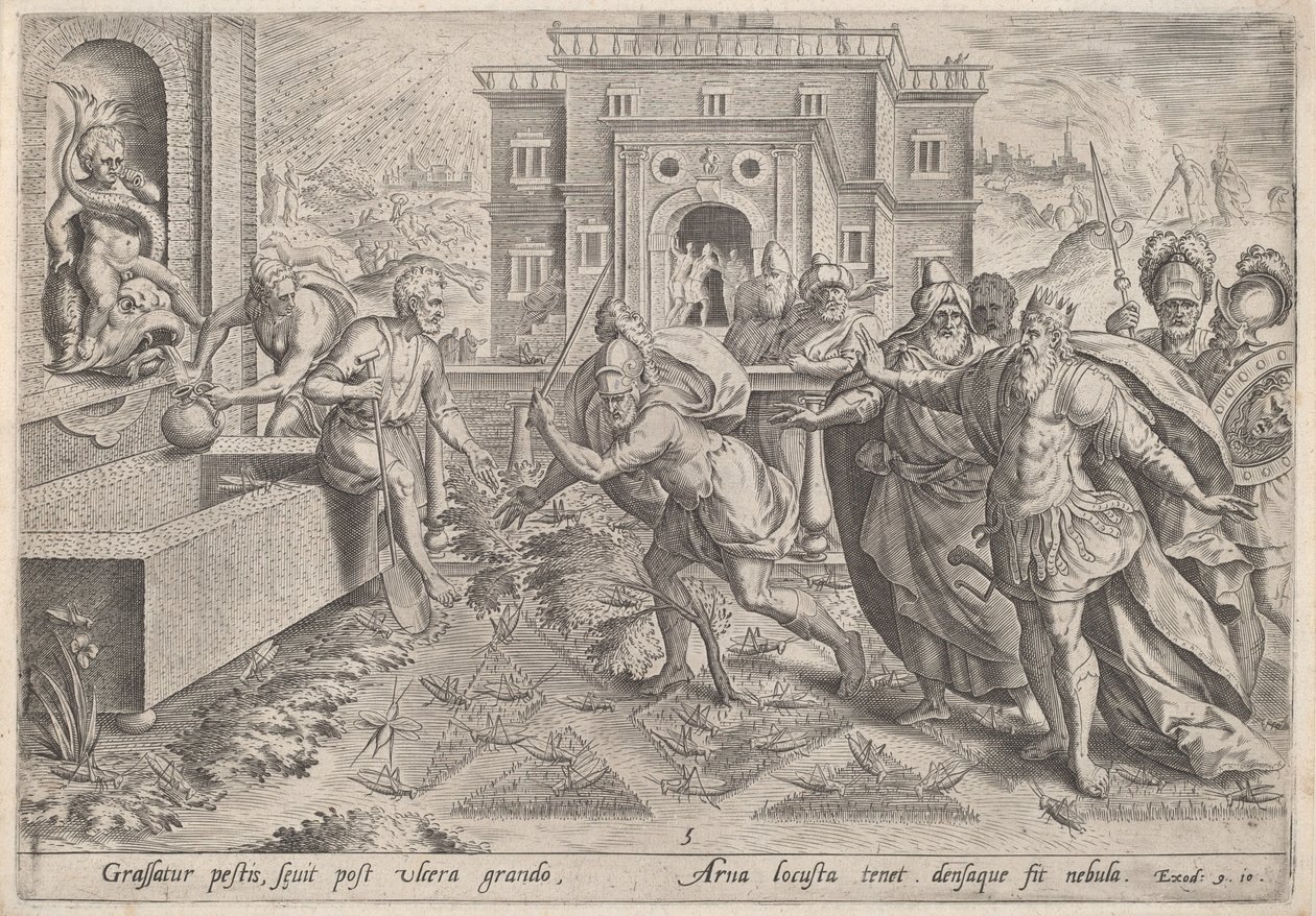 Mor kobylek, kolem roku 1585. od Johann Sadeler I