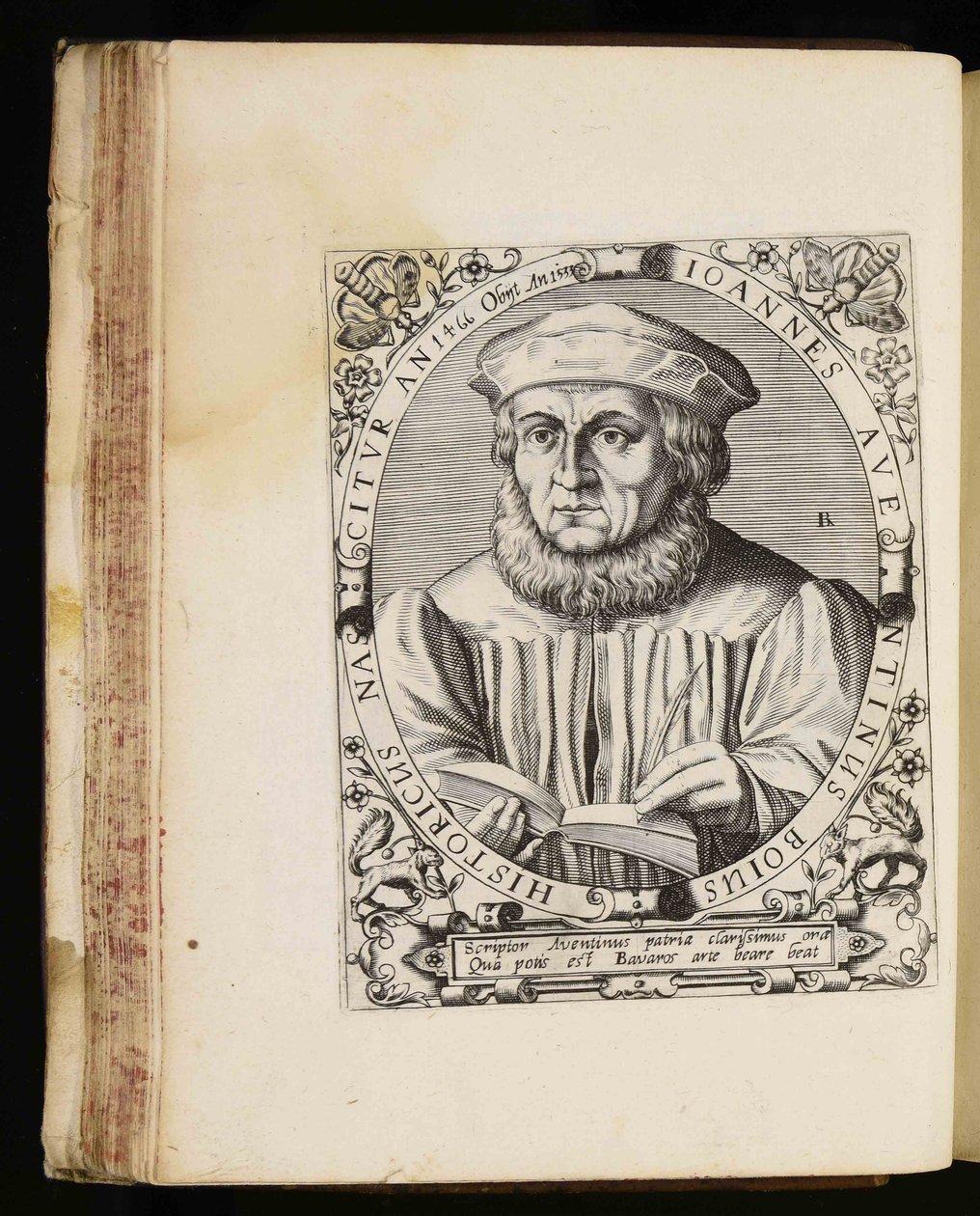 Johannes Aventinus historicus od Johann Theodor de Bry