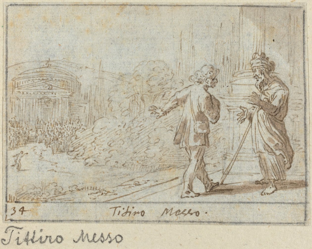 Titiro a Messo, 1640. od Johann Wilhelm Baur