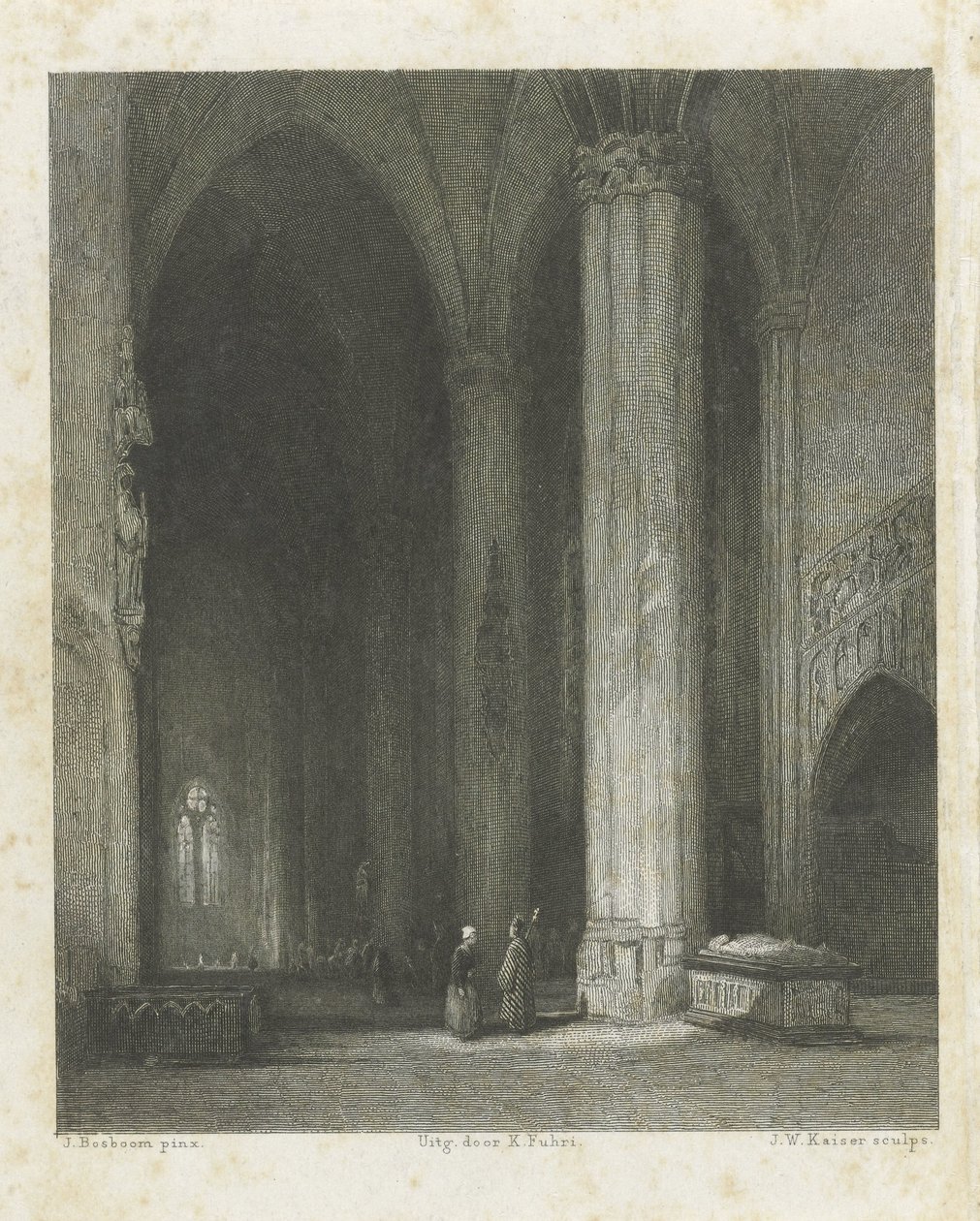 Kolínská katedrála od Johann Wilhelm Kaiser (I)