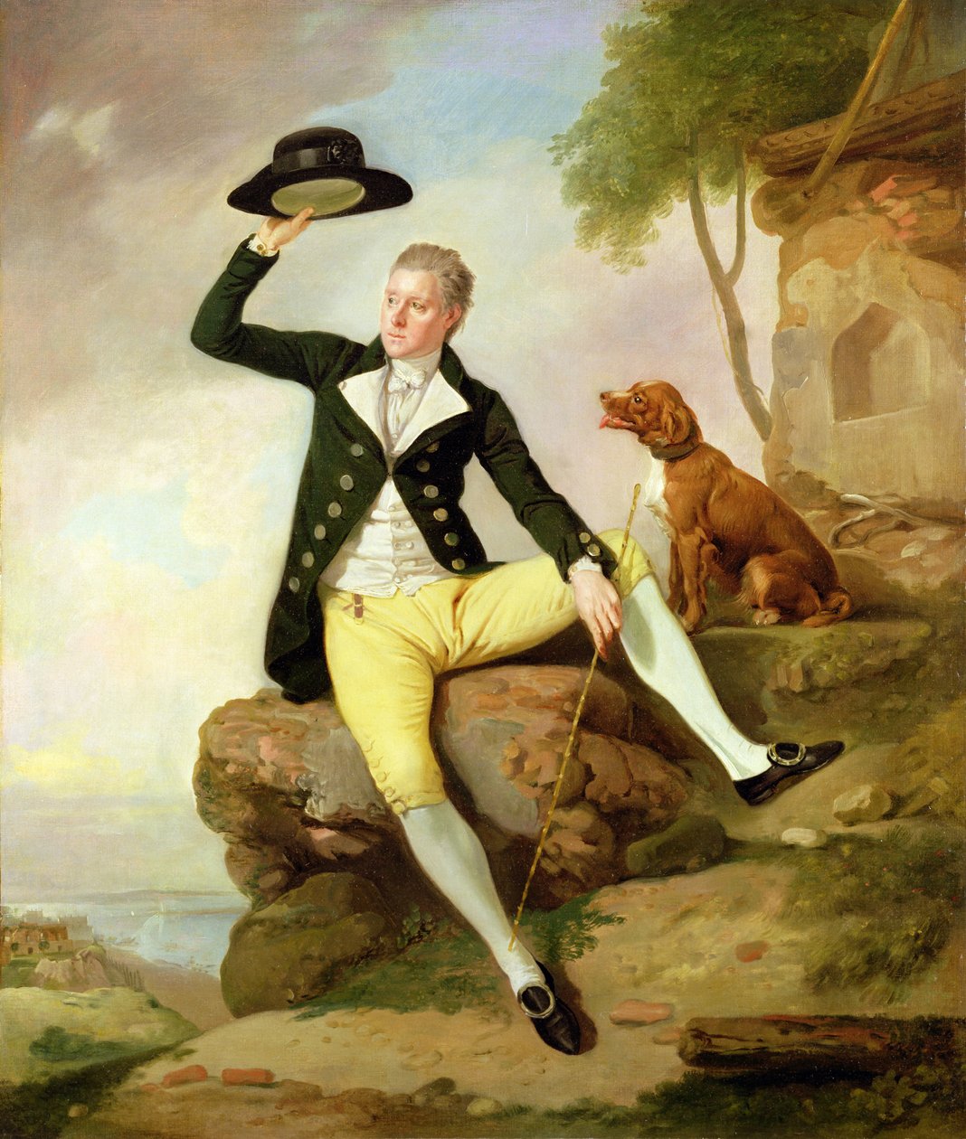 Patrick Heatly, kolem 1783-87 (olej na plátně) od Johann Zoffany