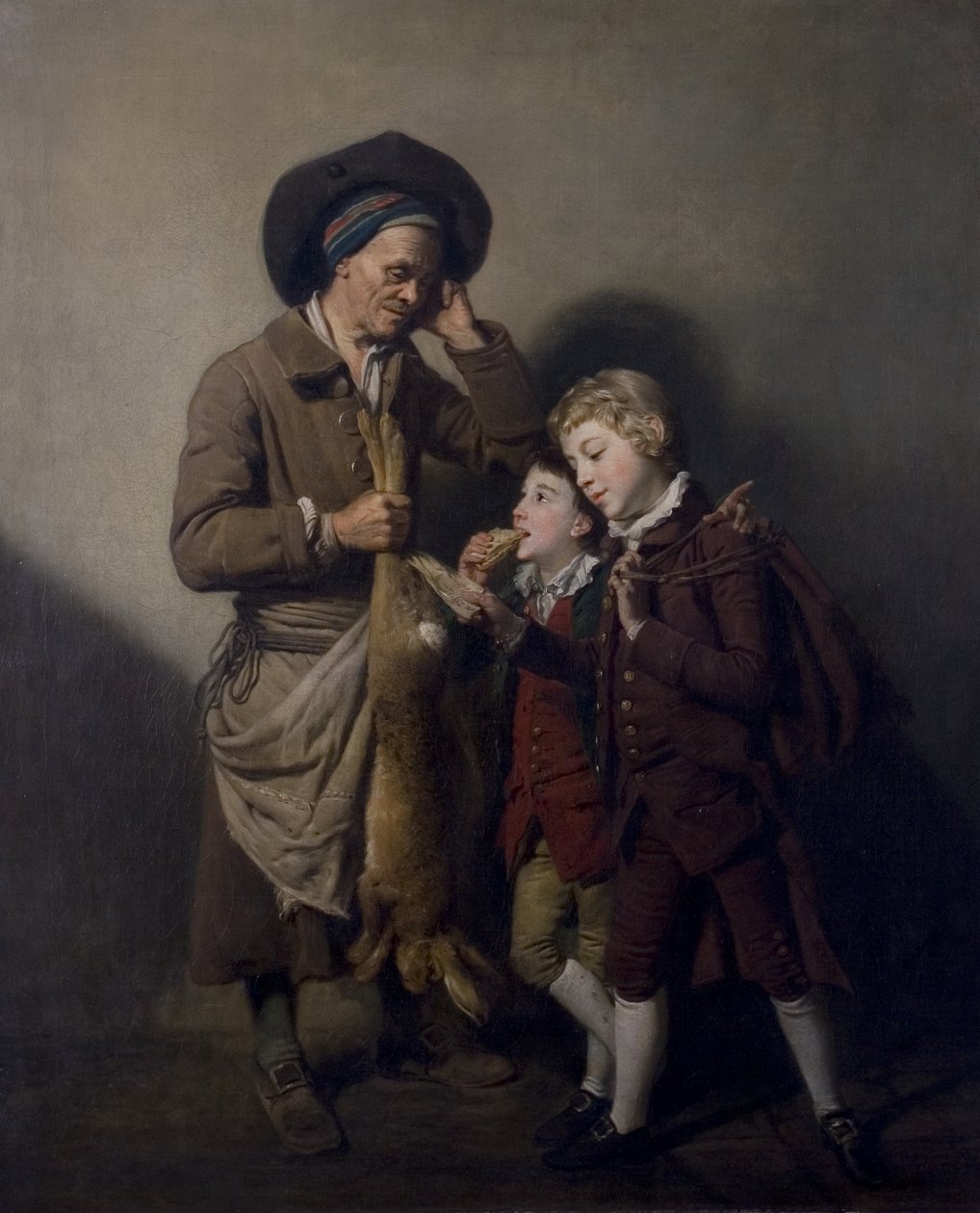Porter and the Hare, c.1768 od Johan Joseph Zoffany