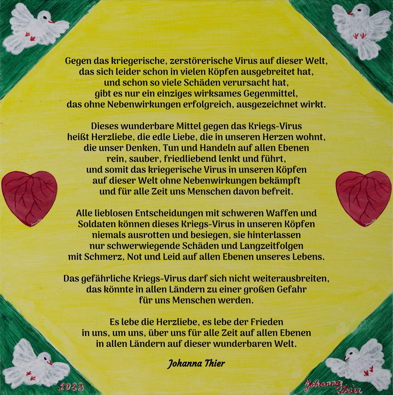 Zázrak lásky srdce od Johanna Thier