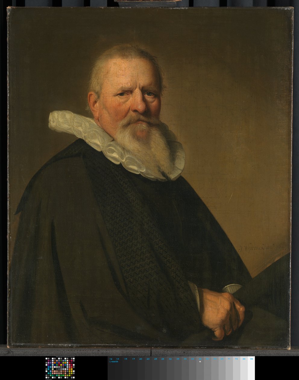 Pieter Jacobsz Schout (1570-1645). Starosta Haarlemu od Johannes Cornelisz. Verspronck
