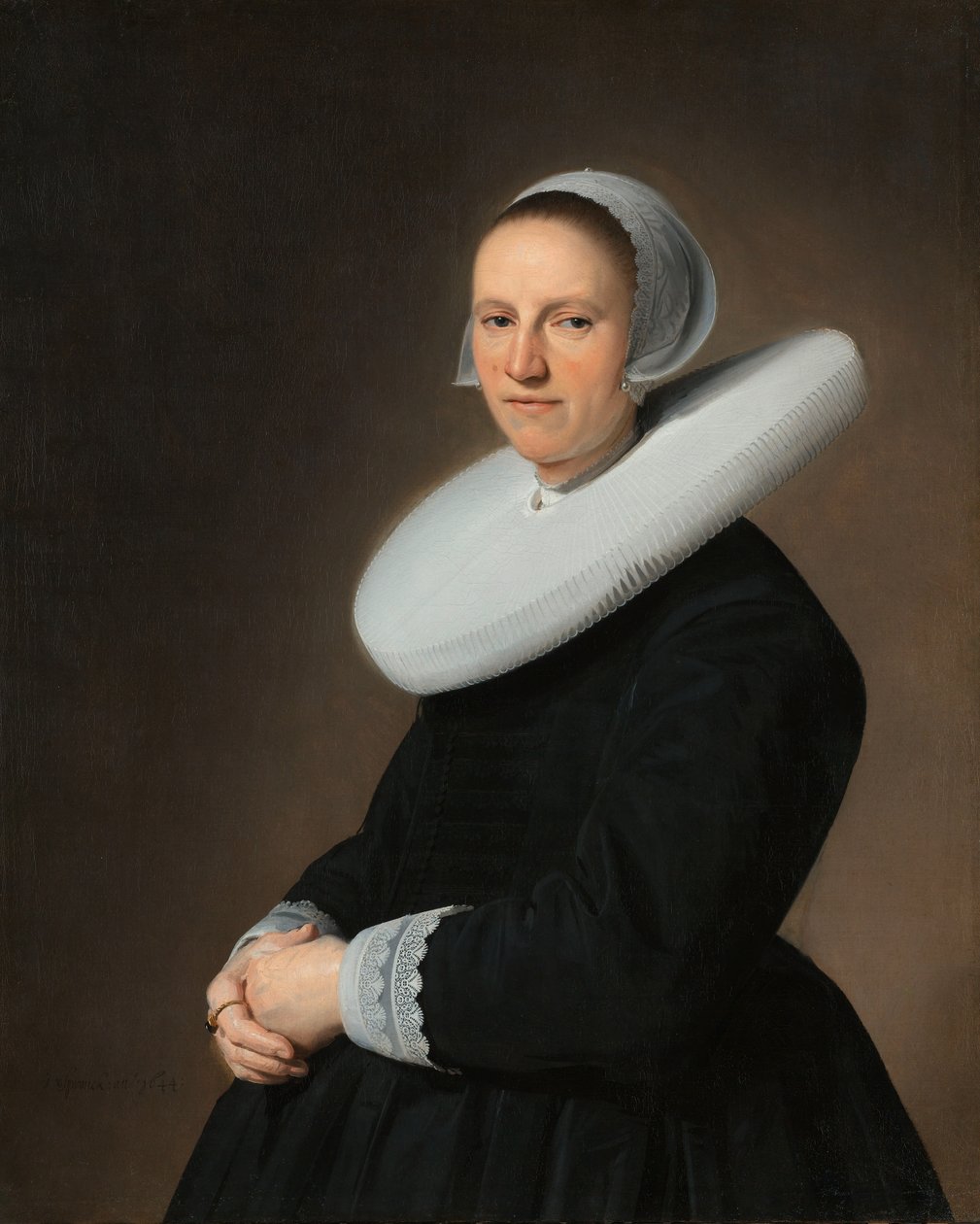 Portrét Adriany Croes (1599-1656) od Johannes Cornelisz. Verspronck