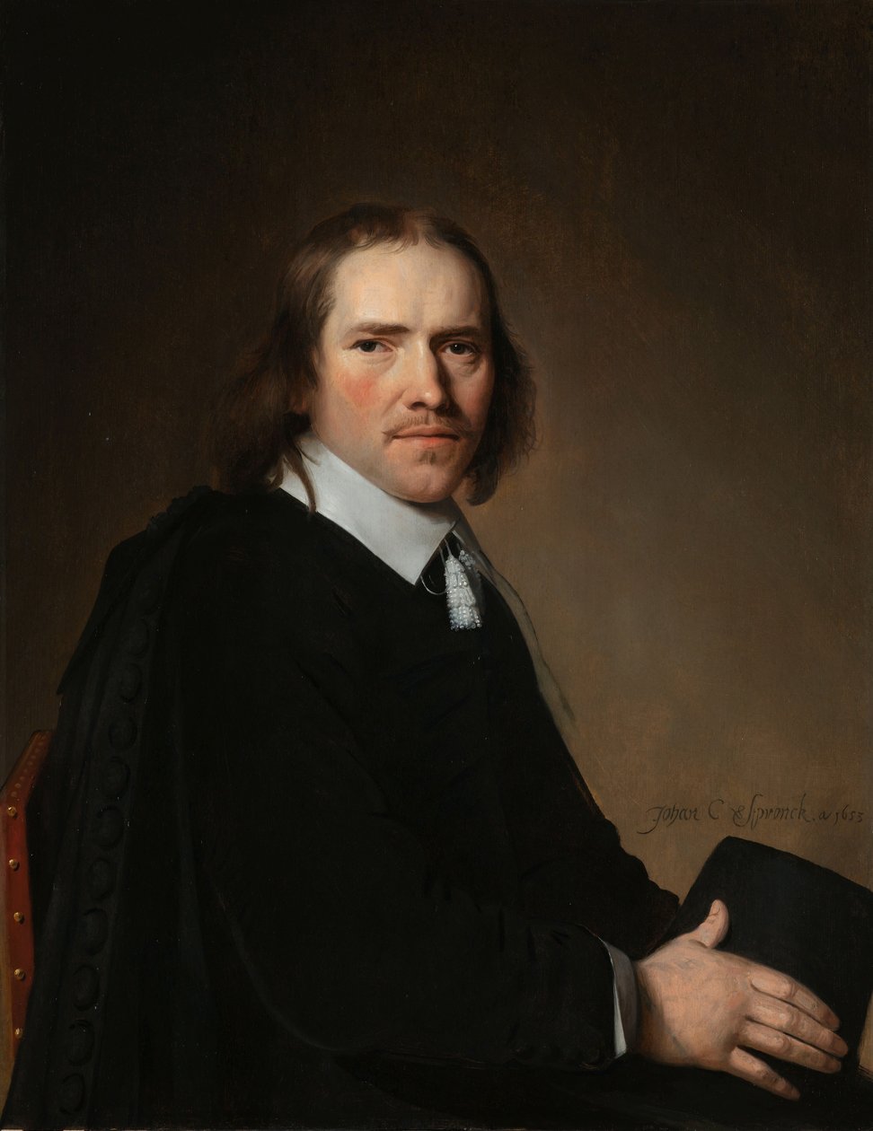 Portrét Dircka, Johannesa nebo Jacobuse Wallise od Johannes Cornelisz. Verspronck