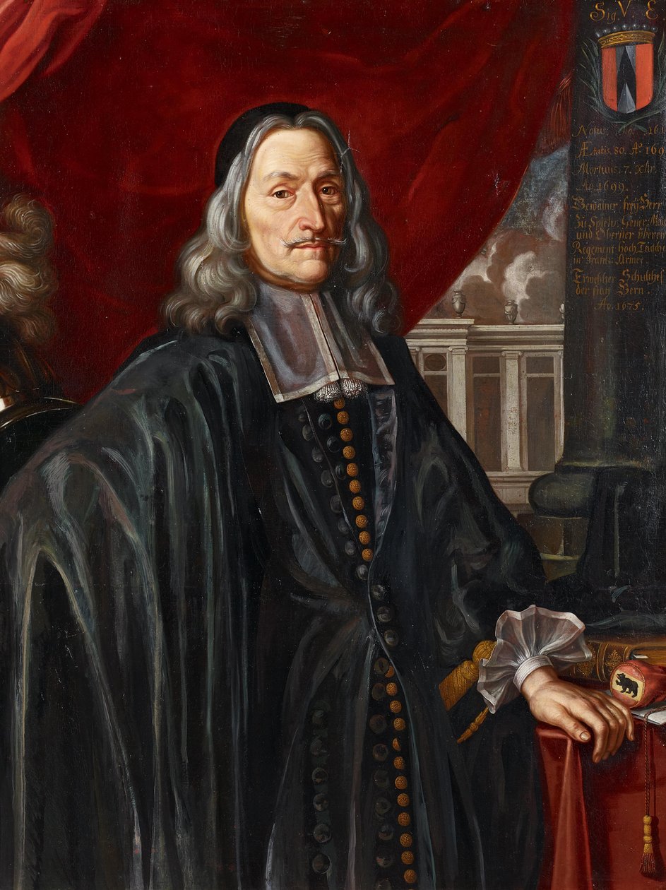 Portrét barona zu Spiehs Sigmunda von Erlach od Johannes Dünz