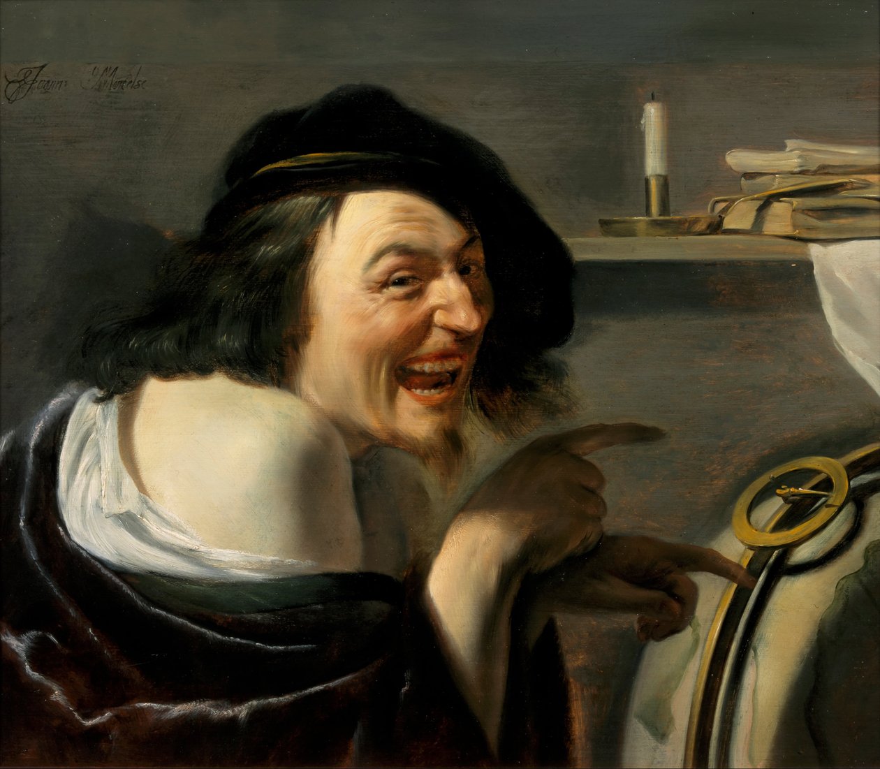 Demokritus od Johannes Moreelse