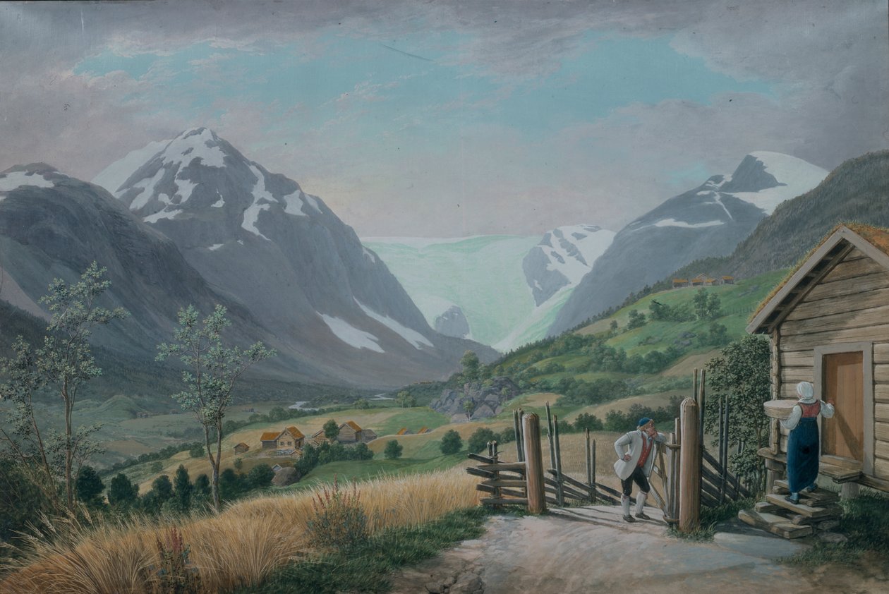 Ledovec Boeyum, Krondalen od Johannes Flintoe