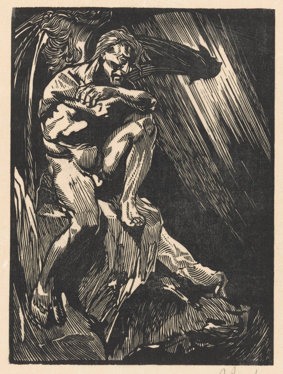Satan od Johannes Josephus Aarts (signed by artist)