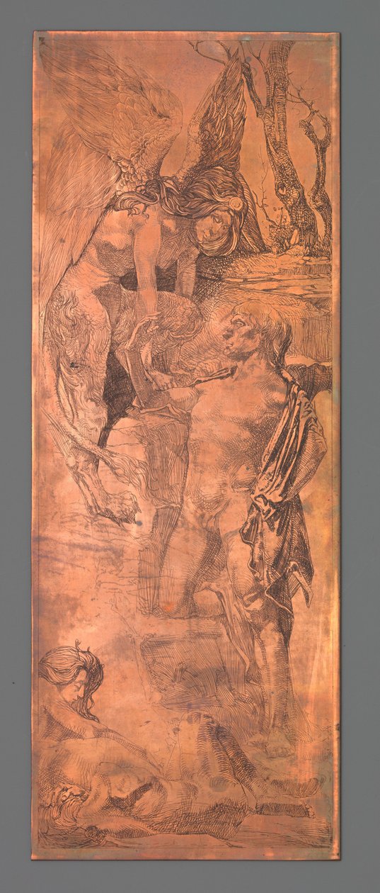 Muž a Sfinga od Johannes Josephus Aarts