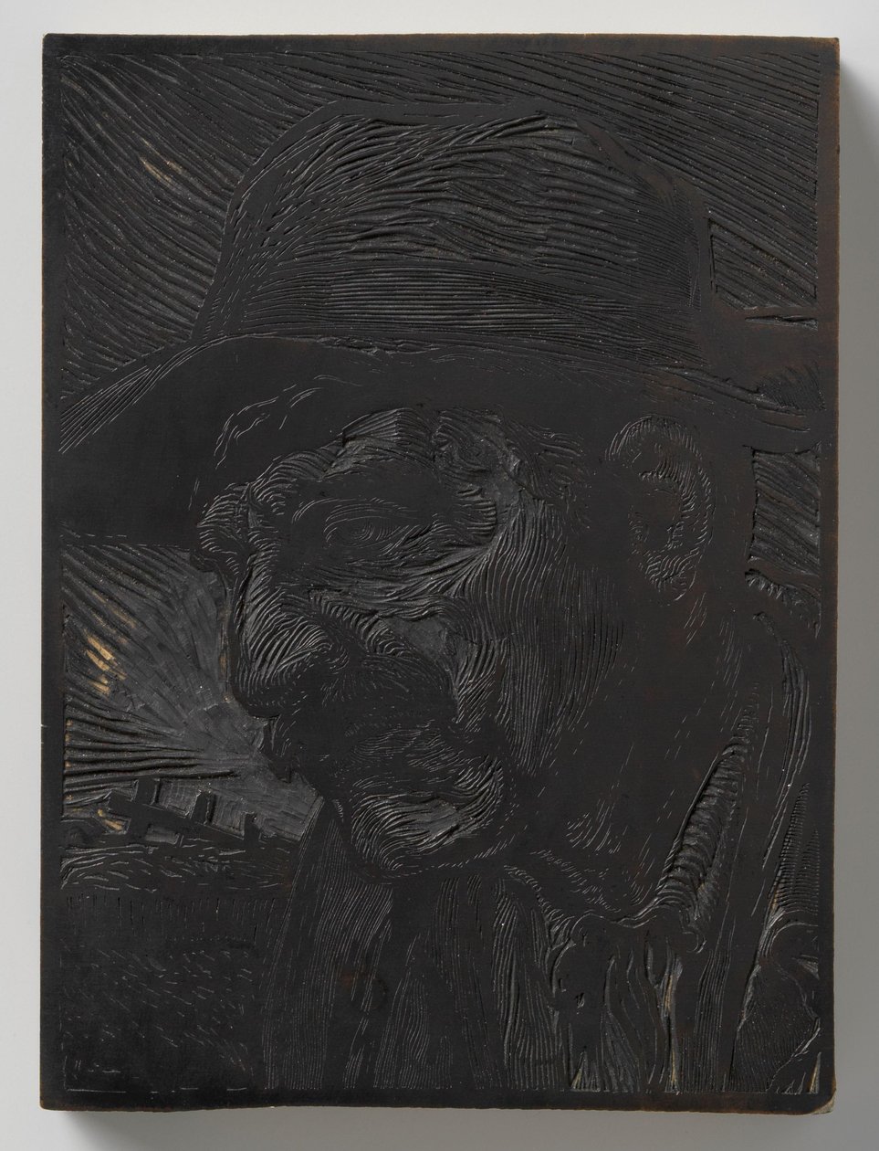 Mužská hlava vlevo od Johannes Josephus Aarts
