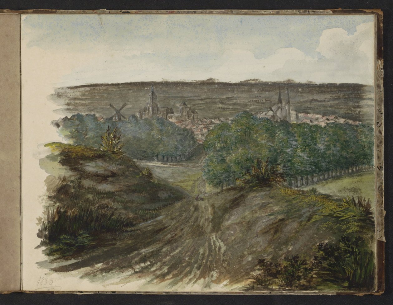 Pohled na Cleves od Johannes Tavenraat
