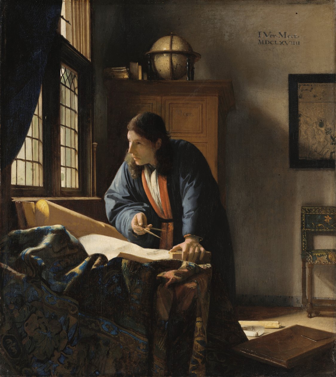 Geograf od Johannes Vermeer