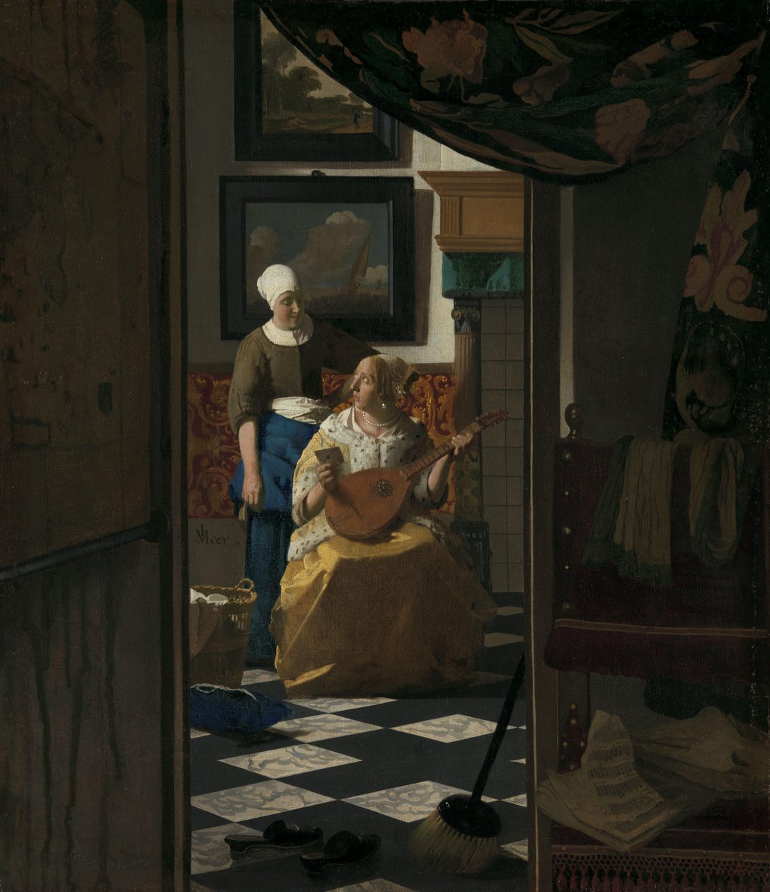 Milostný dopis od Johannes Vermeer